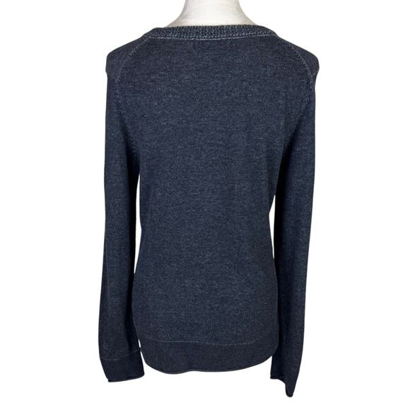 Cutter & Buck Women's BU Baylor University Black Knit V-neck Pullover Sweater - Picture 3 of 13